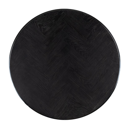 Richmond Möbel | Couchtisch Blackbone Silver (Set von 2) | Black-rustic