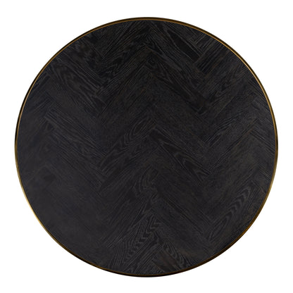Richmond Möbel | Couchtisch Blackbone Gold (Set von 2) | Black-rustic