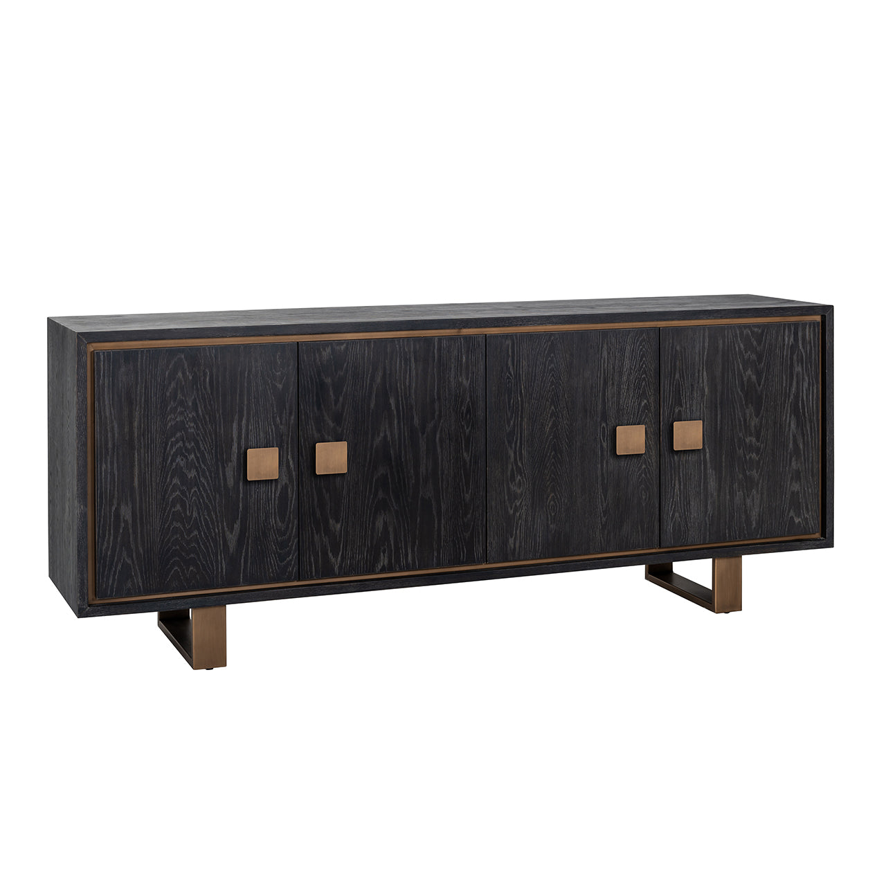 Richmond Möbel | Sideboard Hunter | Black-rustic