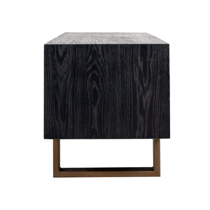 Richmond Möbel | TV-Schrank Hunter | Black-rustic