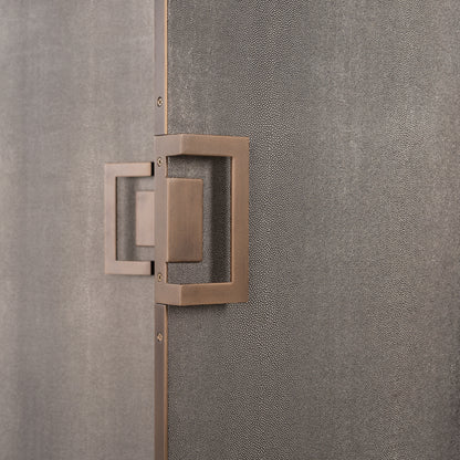 Richmond Möbel | Schrank Bloomville | Brass-shagreen