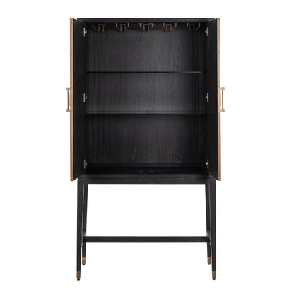 Richmond Möbel | Schrank Bloomville | Brass-shagreen