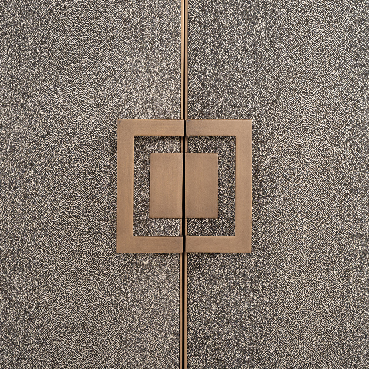 Richmond Möbel Sideboard Bloomville brass shagreen | 210472