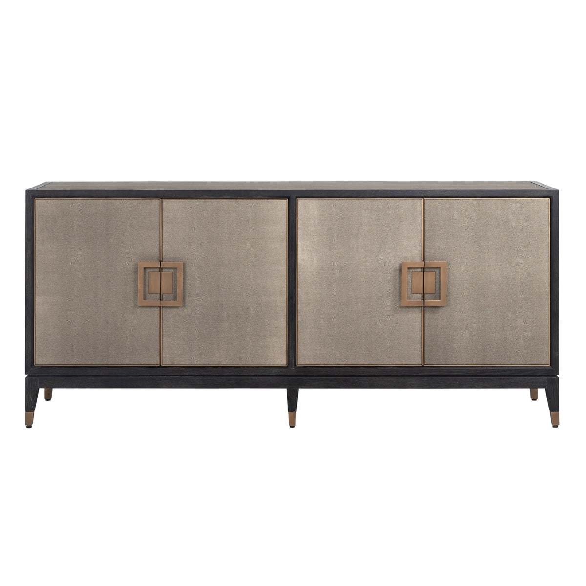 Richmond Möbel Sideboard Bloomville brass shagreen | 210472