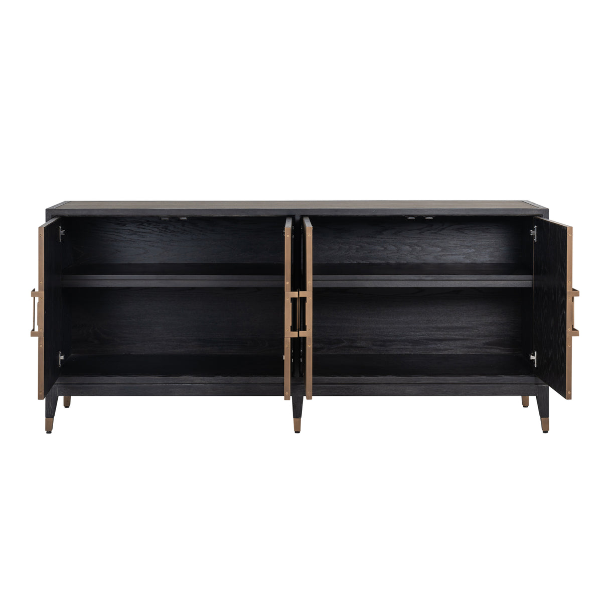 Richmond Möbel Sideboard Bloomville brass shagreen | 210472