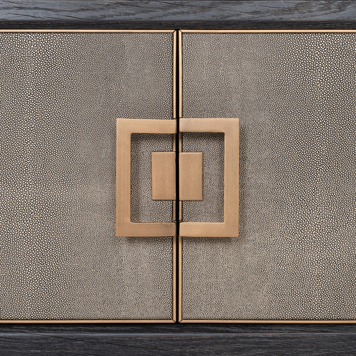 Richmond Möbel TV-Schrank Bloomville brass shagreen | 210473
