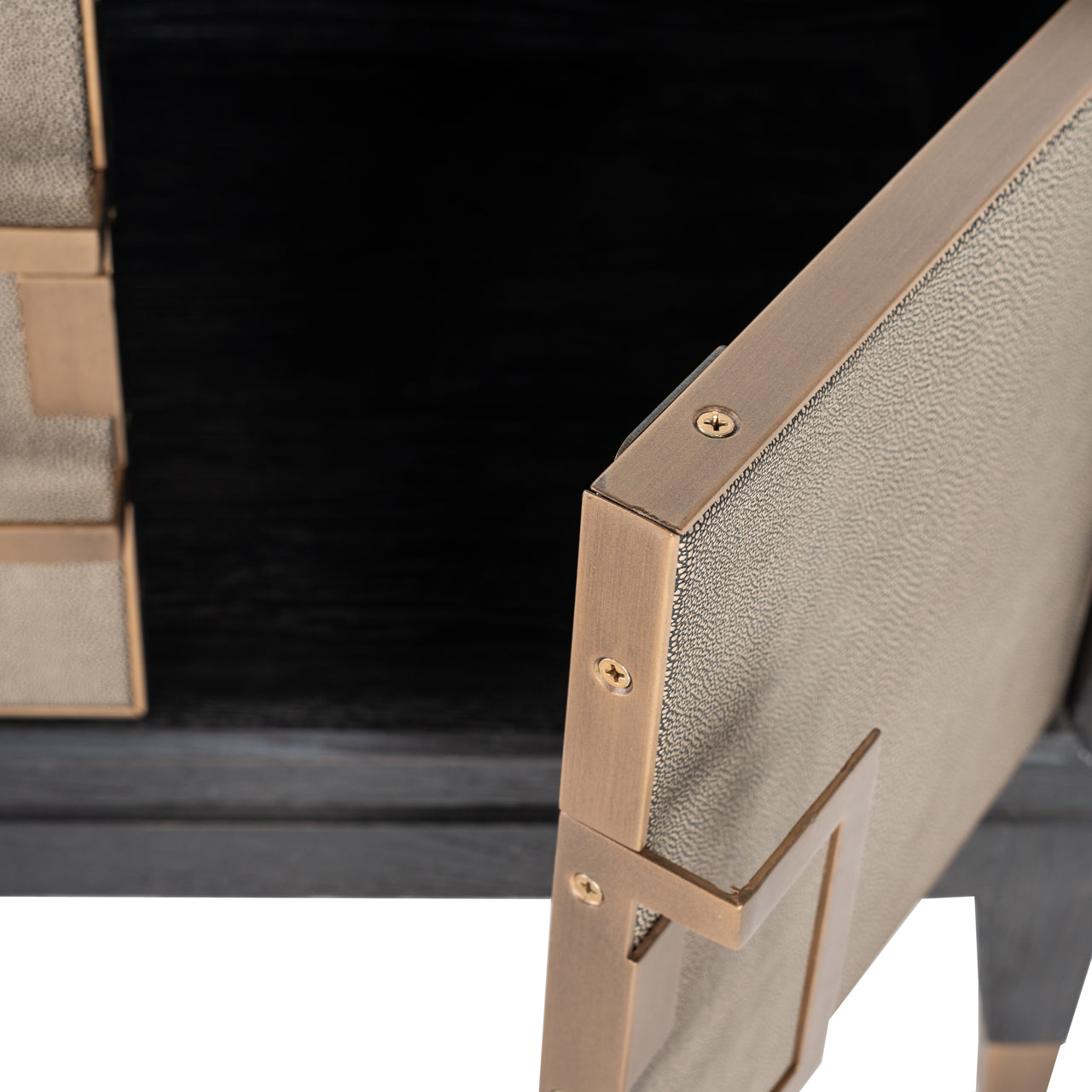 Richmond Möbel | TV-Schrank Bloomville | Brass-shagreen