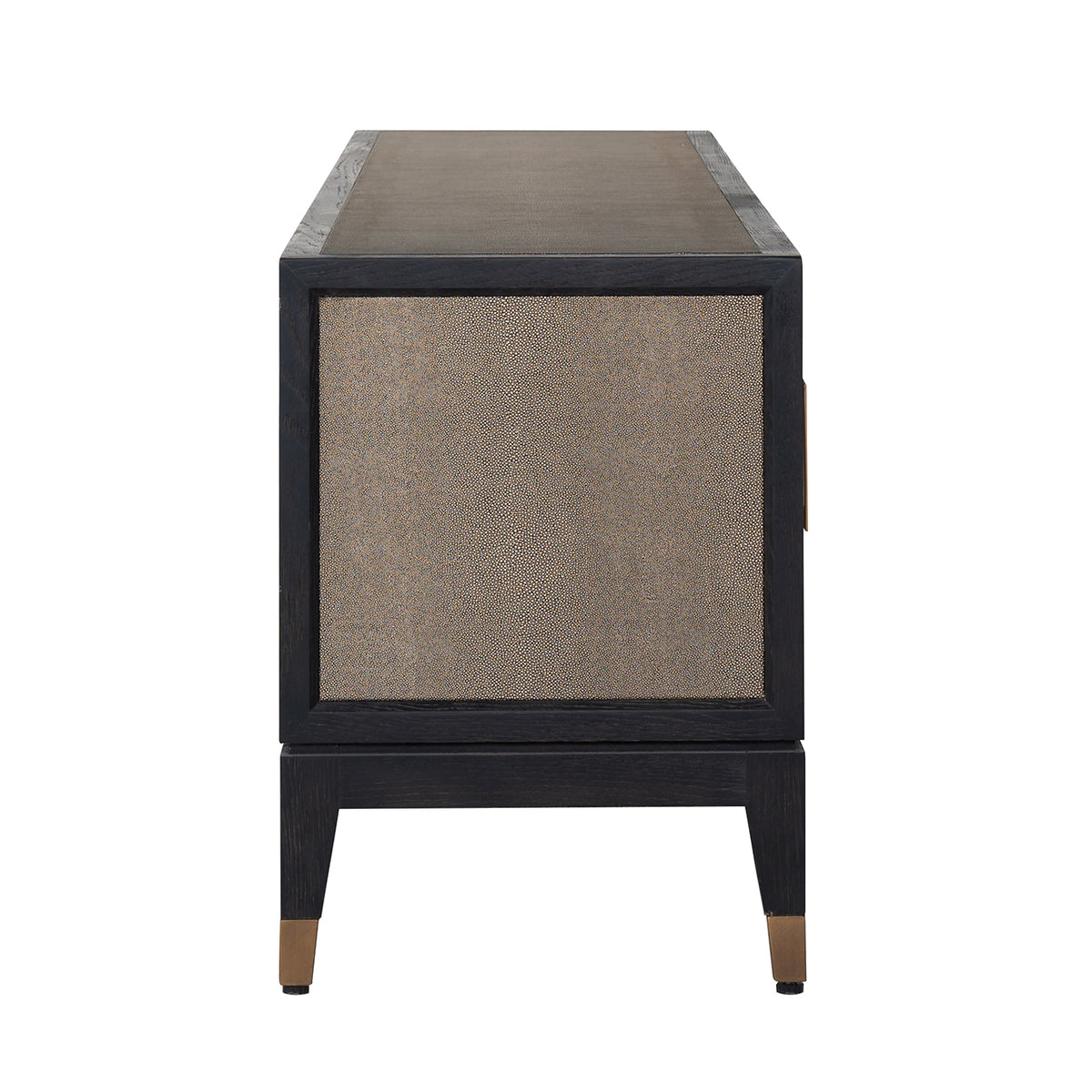 Richmond Möbel TV-Schrank Bloomville brass shagreen | 210473