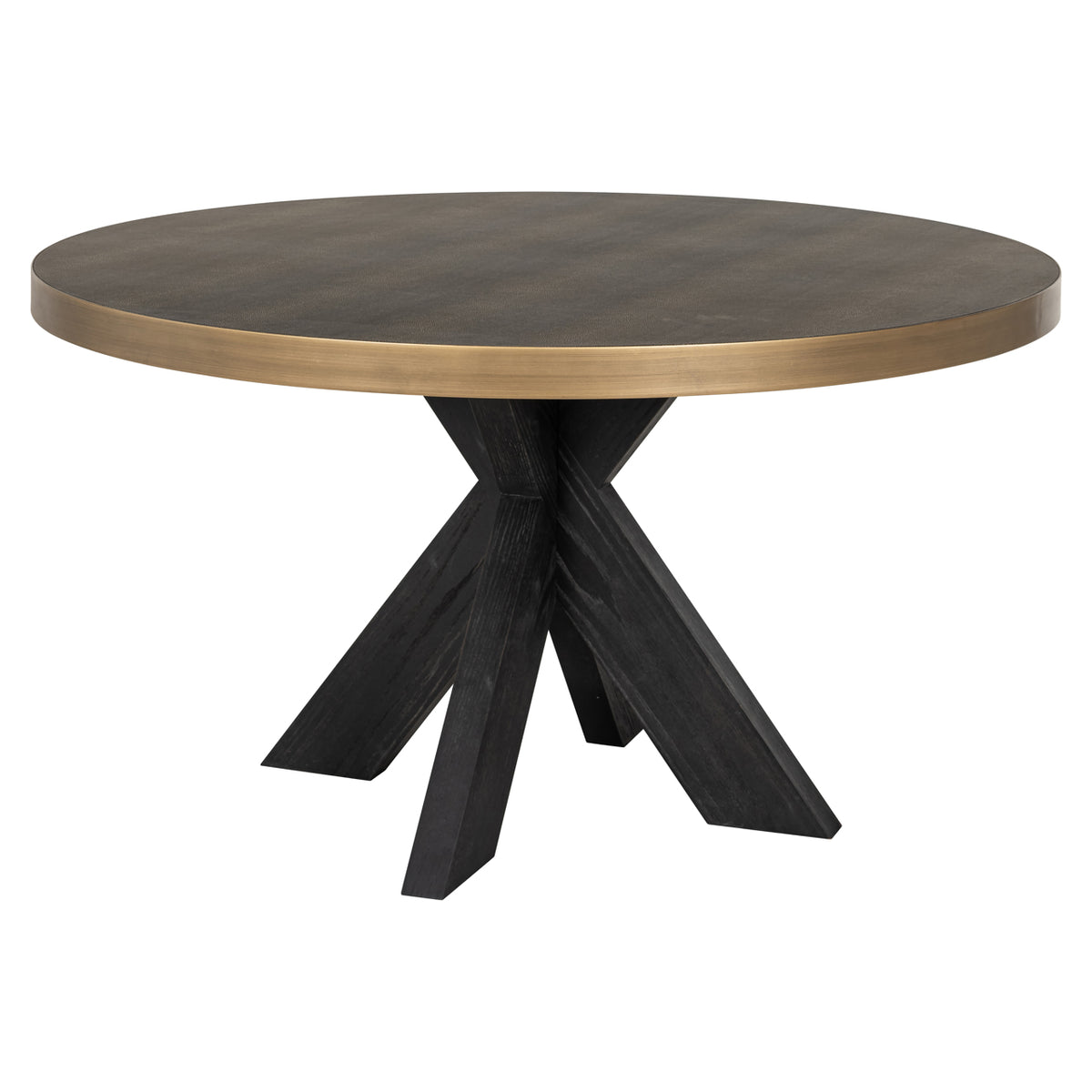 Richmond Möbel Esstisch Bloomville brass shagreen | 212355
