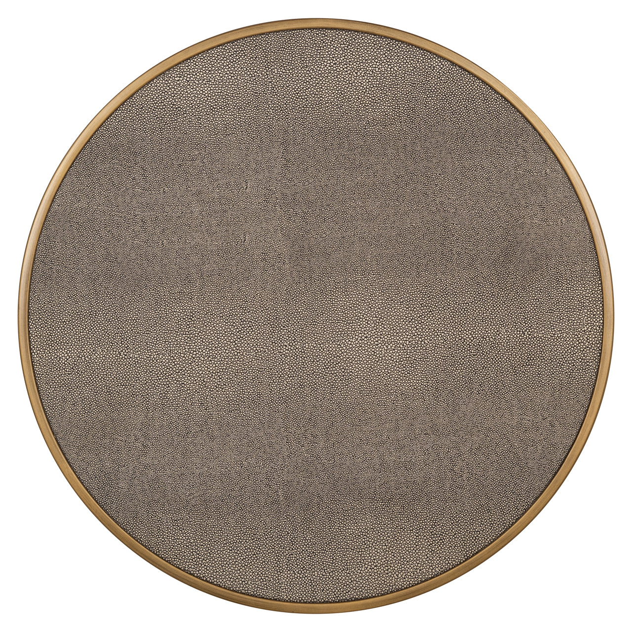 Richmond Möbel | Beistelltisch Bloomville (Set von 2) | Brass-shagreen