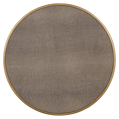 Richmond Möbel | Beistelltisch Bloomville (Set von 2) | Brass-shagreen
