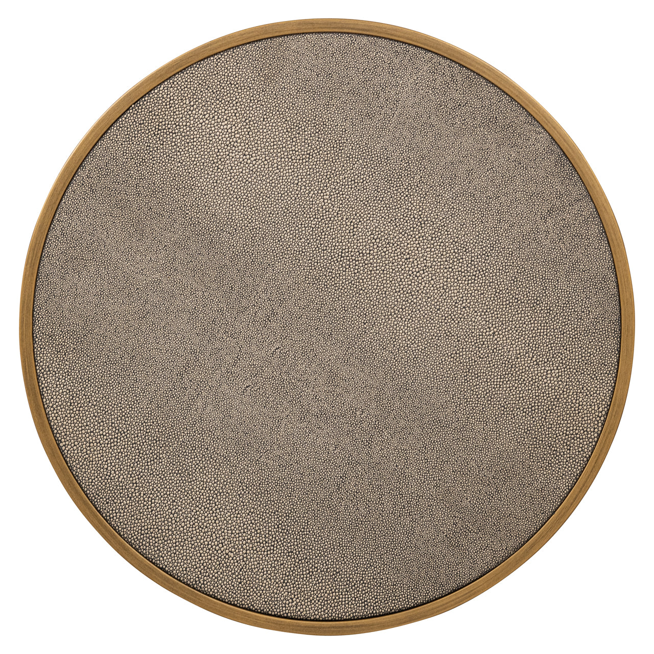 Richmond Möbel | Beistelltisch Bloomville (Set von 2) | Brass-shagreen