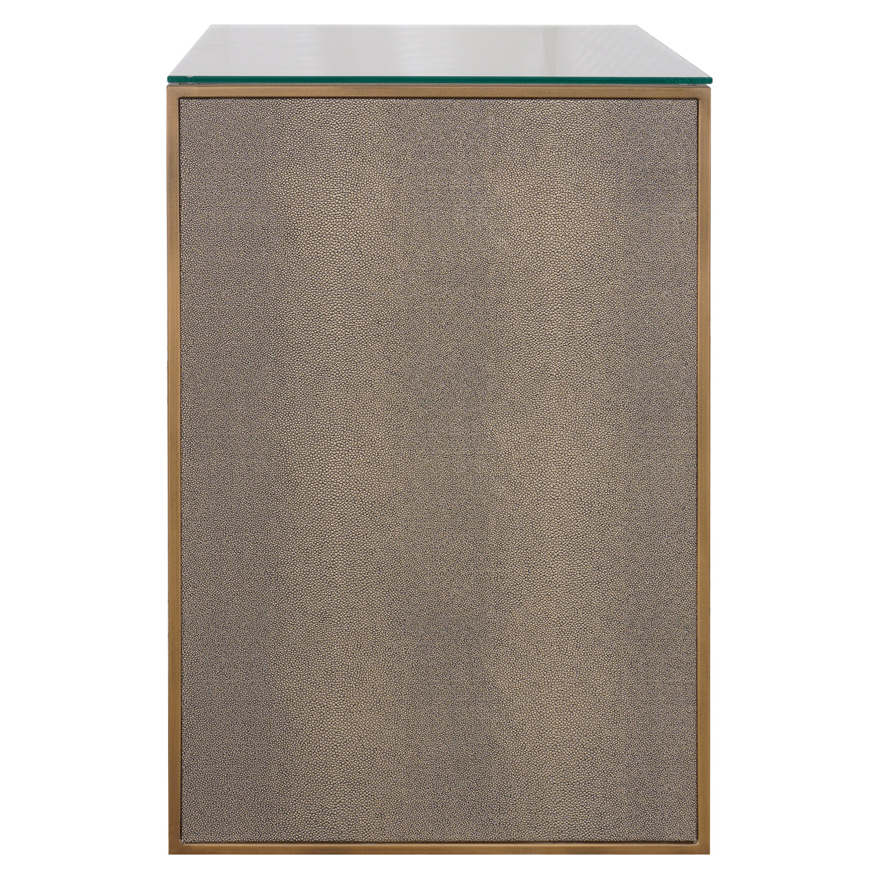Richmond Möbel | Nachttisch Bloomville top | Brass-shagreen
