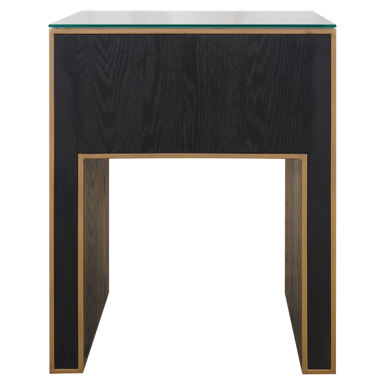 Richmond Möbel | Nachttisch Bloomville top | Brass-shagreen