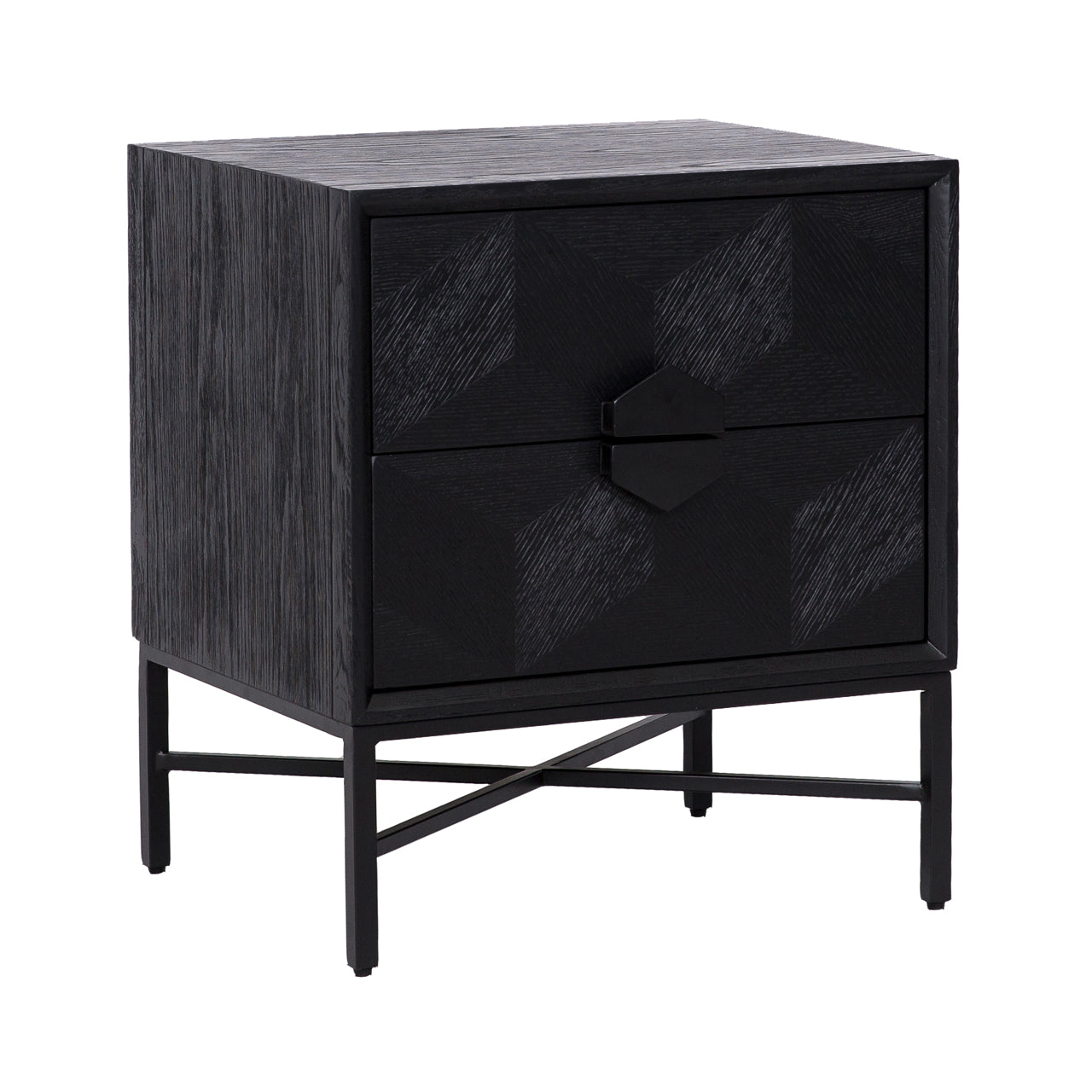 Richmond Möbel | Nachttisch Blax | Black