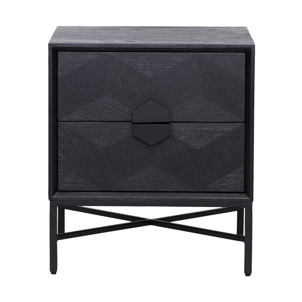 Richmond Möbel | Nachttisch Blax | Black