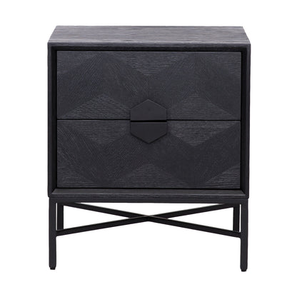 Richmond Möbel | Nachttisch Blax | Black