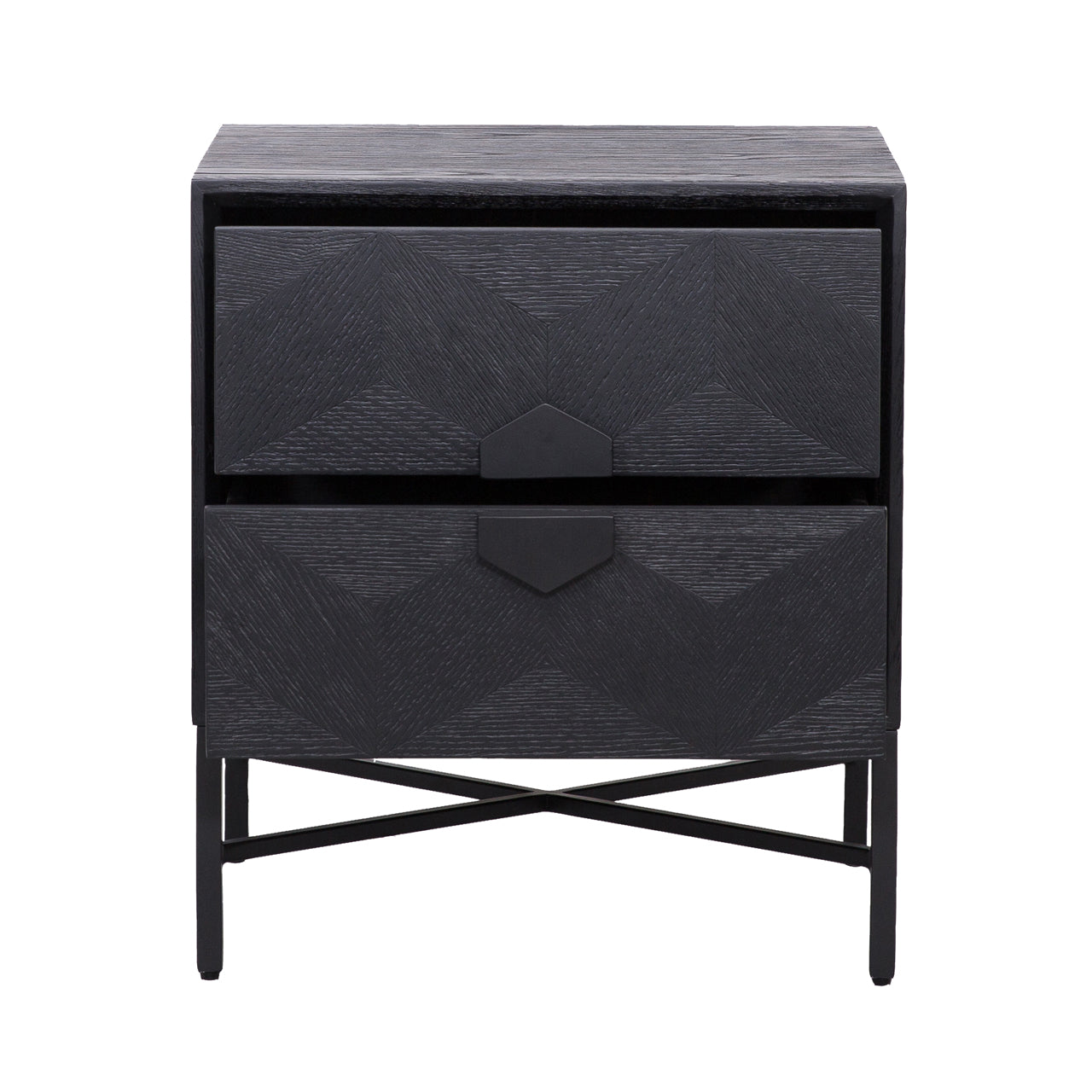 Richmond Möbel | Nachttisch Blax | Black