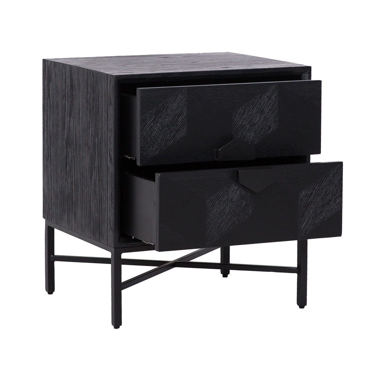 Richmond Möbel | Nachttisch Blax | Black