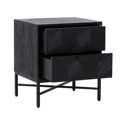 Richmond Möbel | Nachttisch Blax | Black