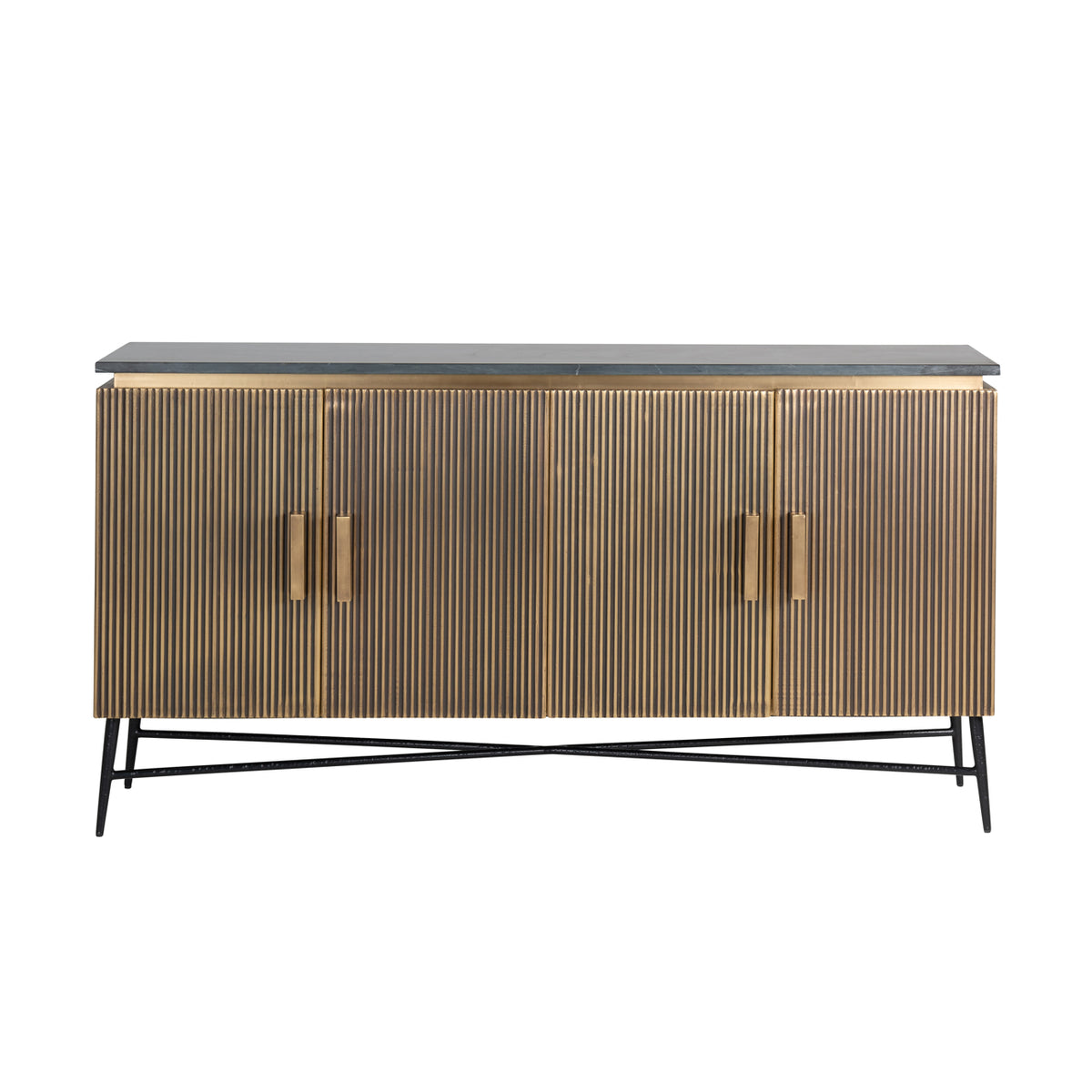 Richmond Möbel Sideboard Ironville gold | 210590