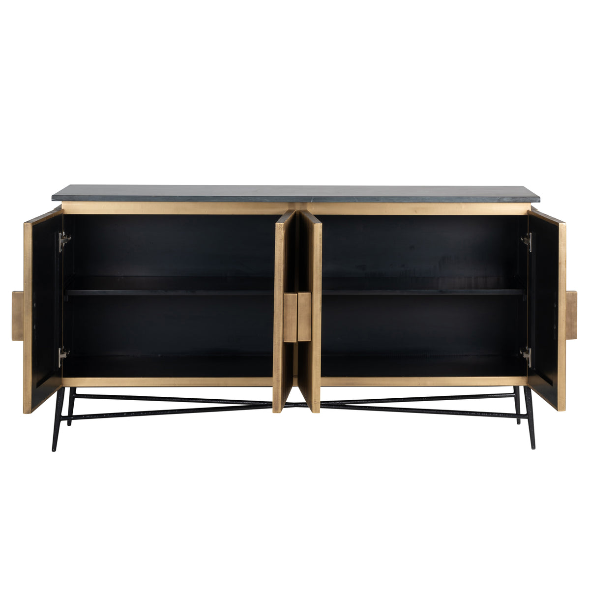 Richmond Möbel Sideboard Ironville gold | 210590