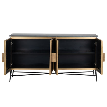 Richmond Möbel | Sideboard Ironville | Gold