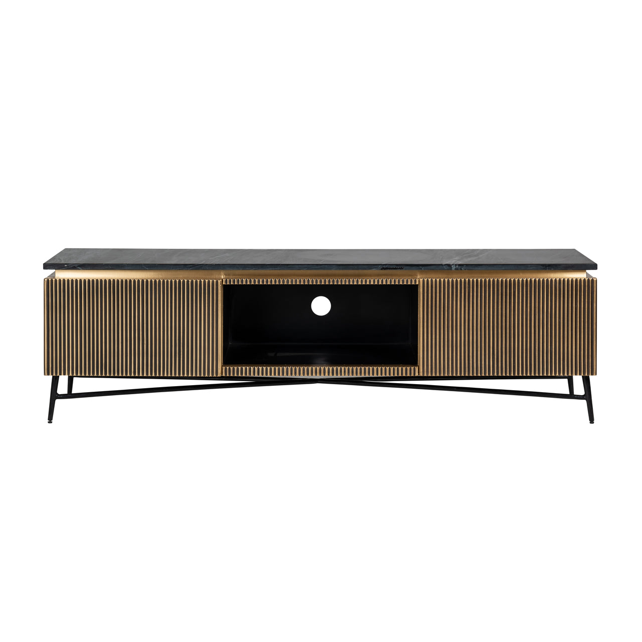 Richmond Möbel | TV-Schrank Ironville | Gold