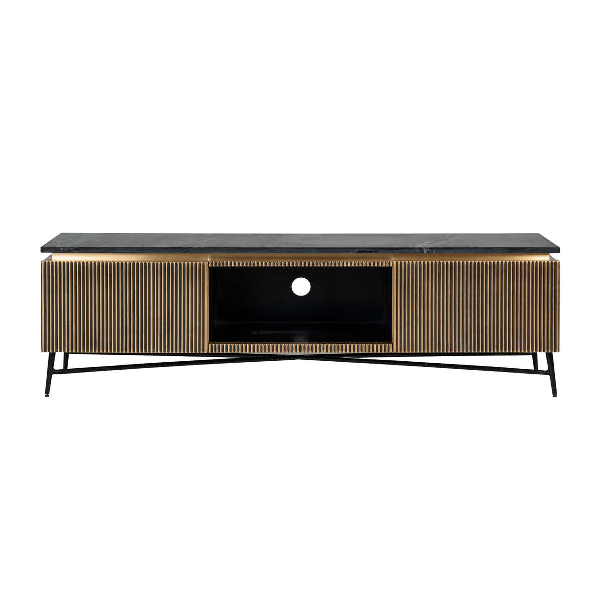 Richmond Möbel TV-Schrank Ironville gold | 210758