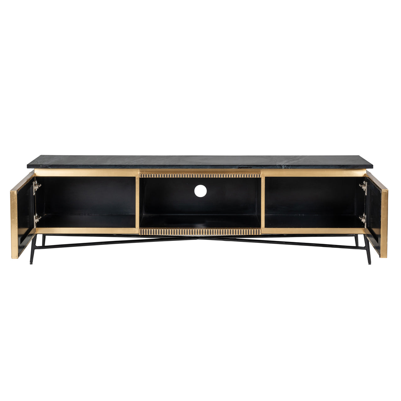 Richmond Möbel | TV-Schrank Ironville | Gold