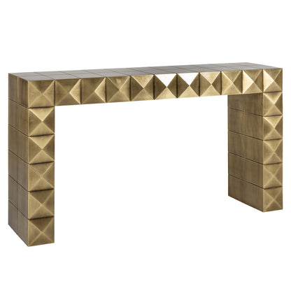 Richmond Möbel | Konsole Collada | Brushed-gold