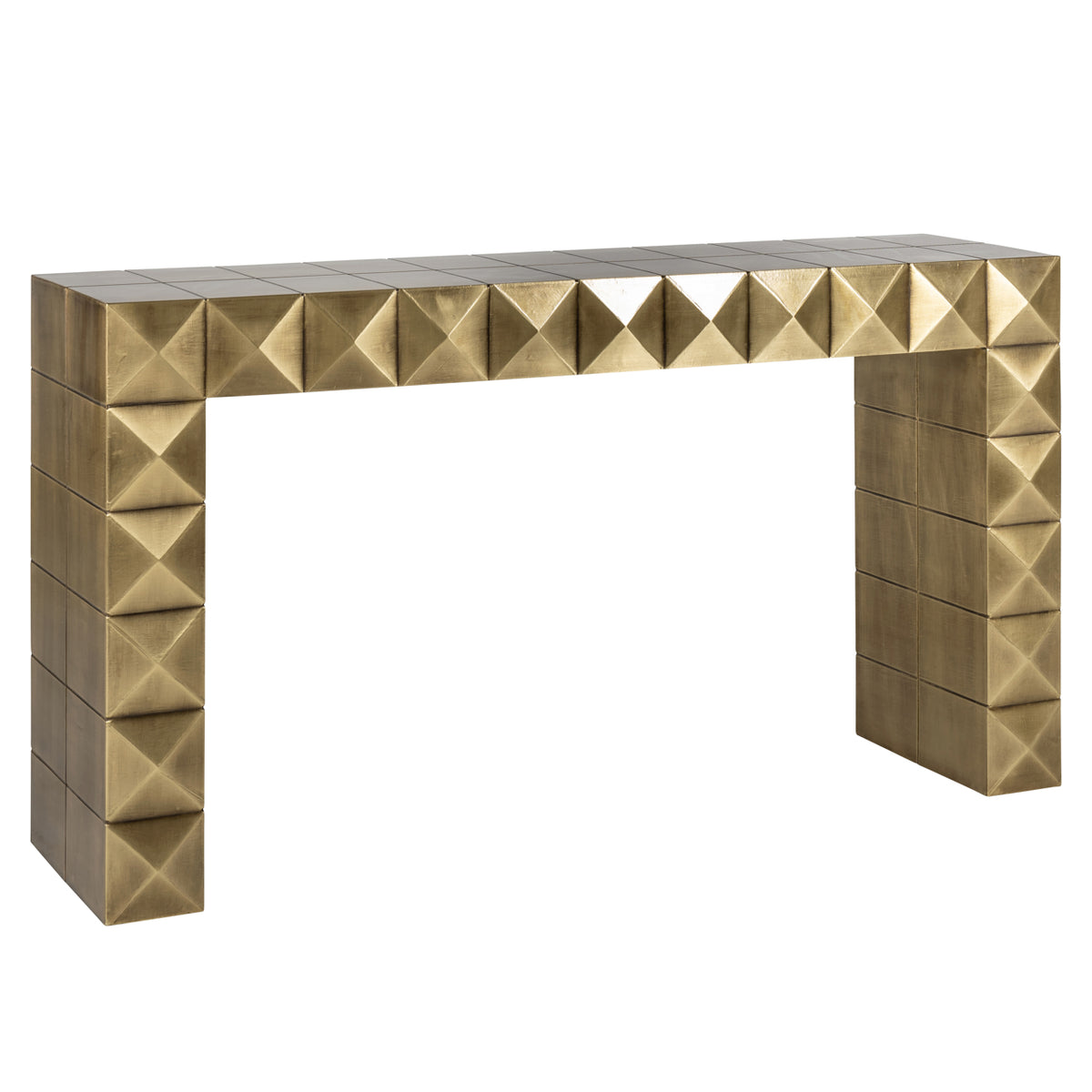Richmond Möbel Konsole Collada brushed gold | 211657