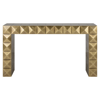 Richmond Möbel | Konsole Collada | Brushed-gold