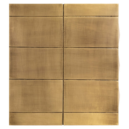 Richmond Möbel | Nachttisch Collada | Brushed-gold