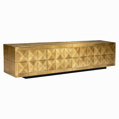 Richmond Möbel | TV-Schrank Collada | Brushed-gold
