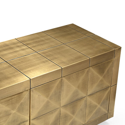 Richmond Möbel | TV-Schrank Collada | Brushed-gold