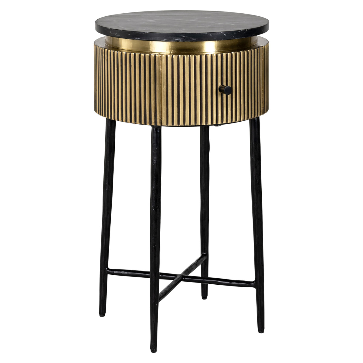Richmond Möbel Beistelltisch Ironville gold | 211717