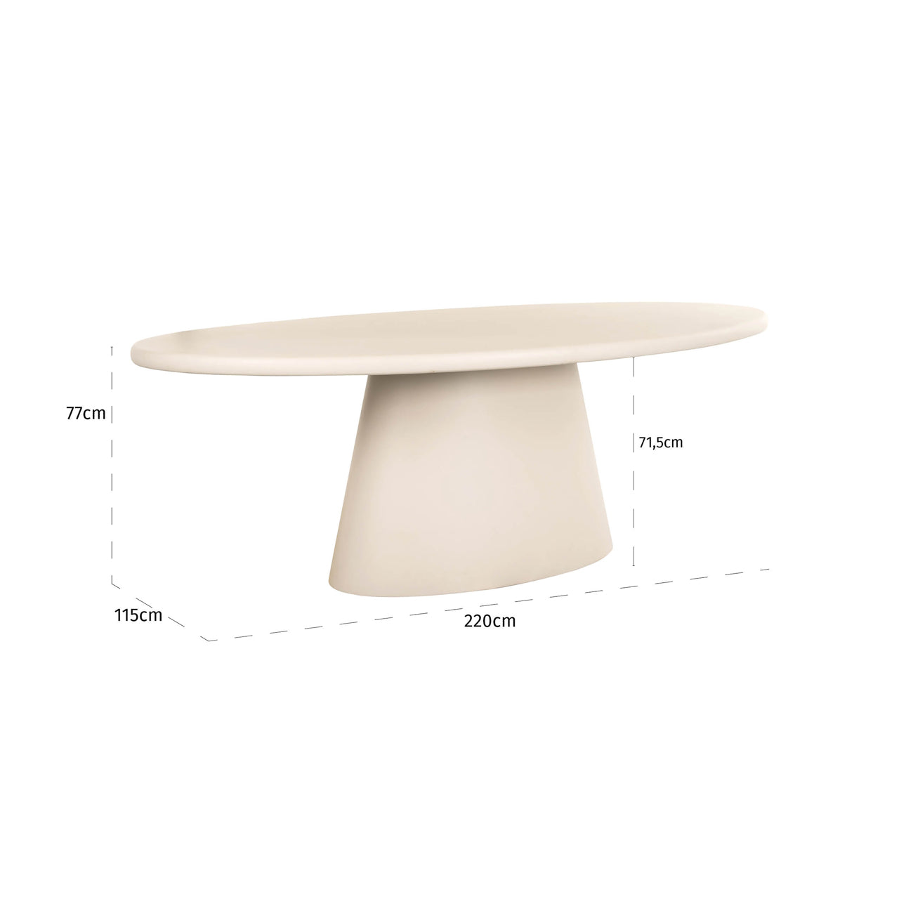 Richmond Möbel | Esstisch Clayton | Beige