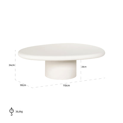 Richmond Möbel | Couchtisch Bloomstone | White