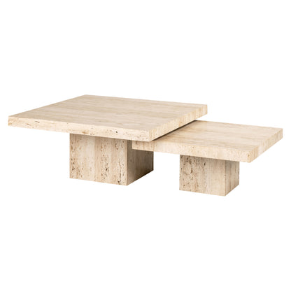 Richmond Möbel | Couchtisch La Cantera (Set von 2) | Beige