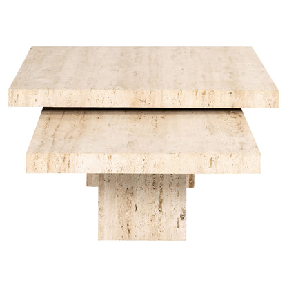 Richmond Möbel | Couchtisch La Cantera (Set von 2) | Beige