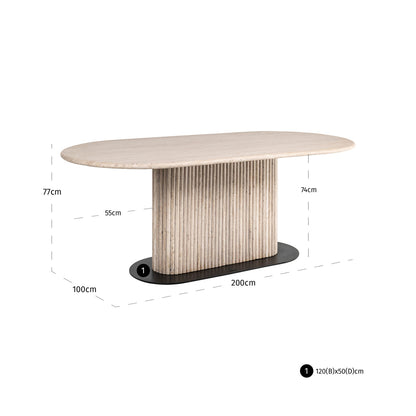 Richmond Möbel | Esstisch La Cantera | Beige