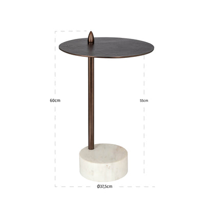 Richmond Möbel | Beistelltisch Barron | Bronze