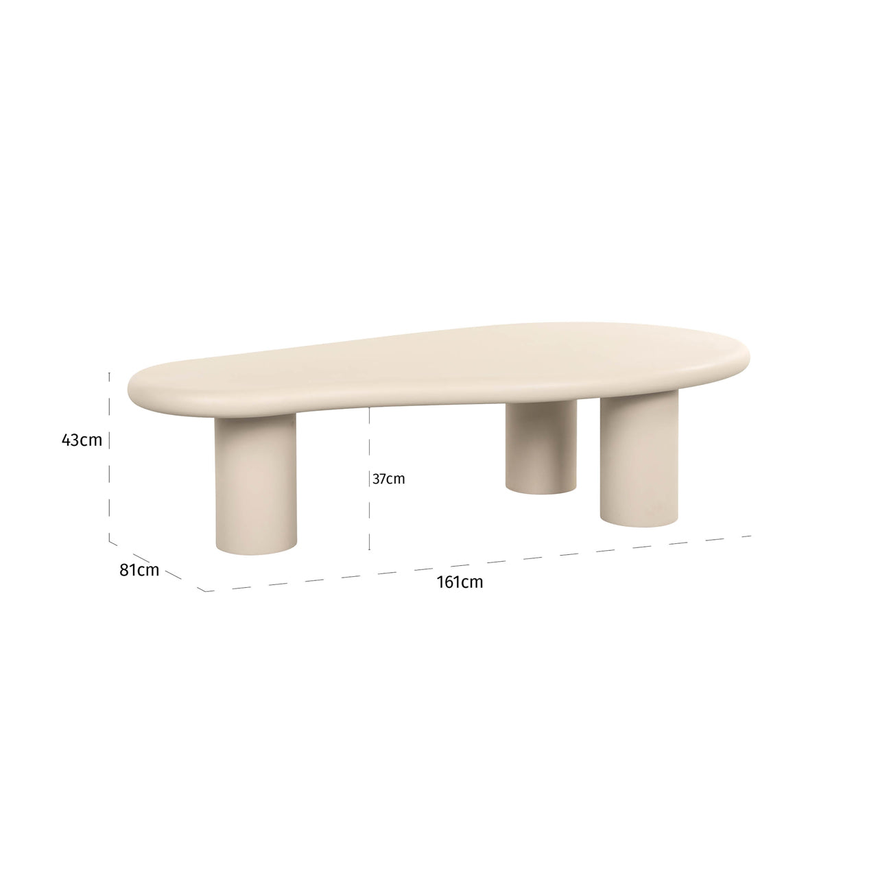 Richmond Möbel | Couchtisch Clayton | Beige