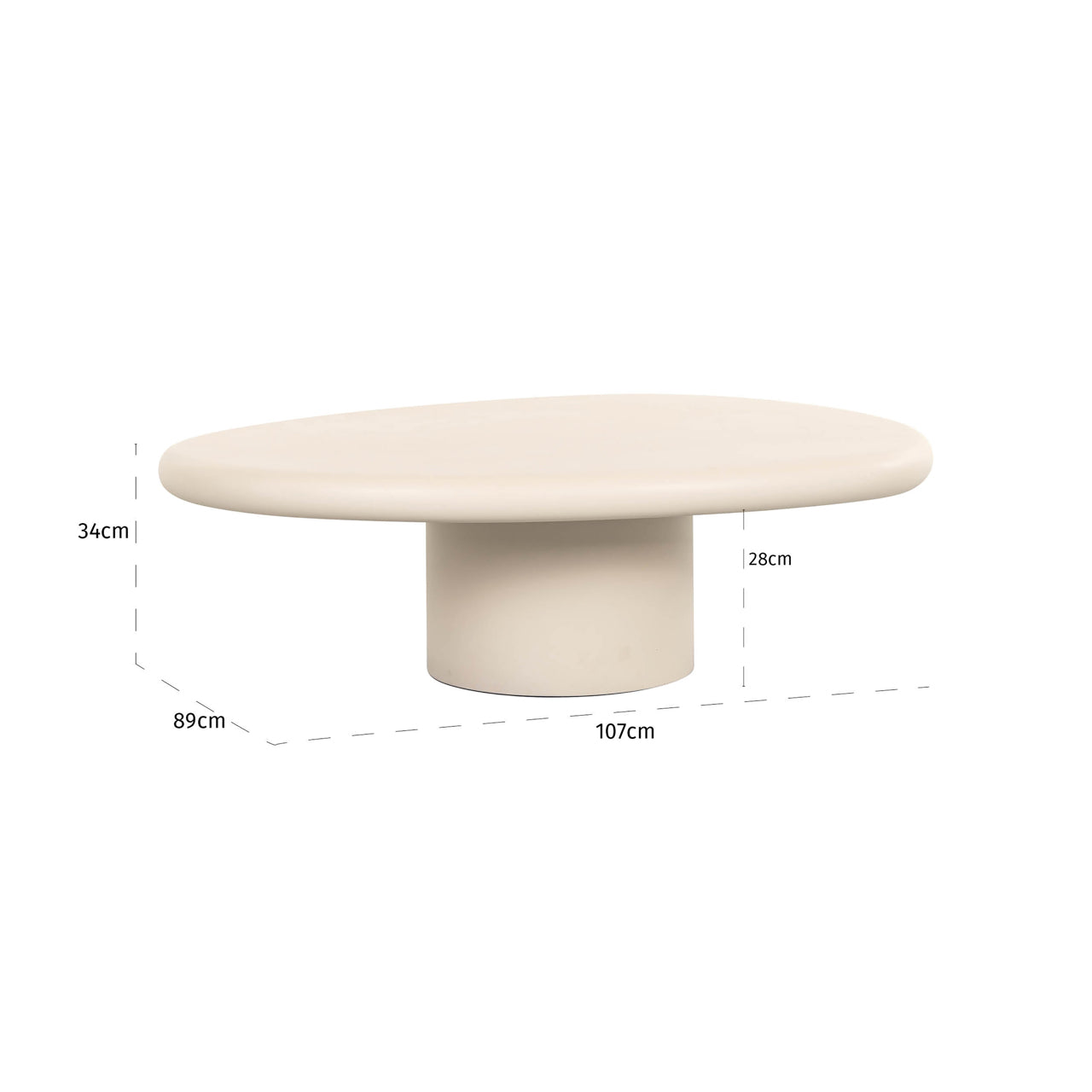 Richmond Möbel | Couchtisch Clayton | Beige