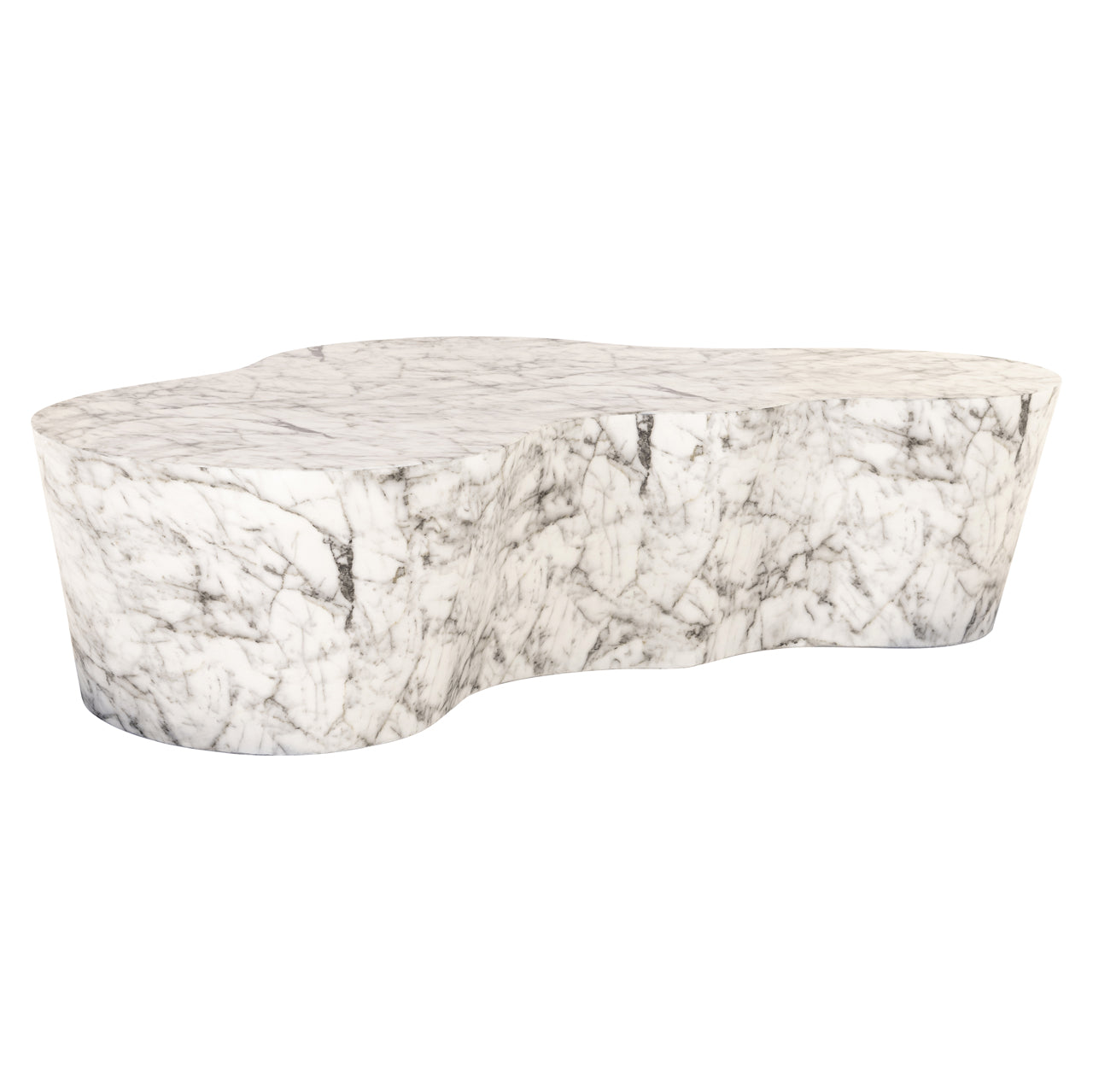 Richmond Möbel | Gartencouchtisch Rockyard marble look | White