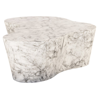 Richmond Möbel | Gartencouchtisch Rockyard marble look | White