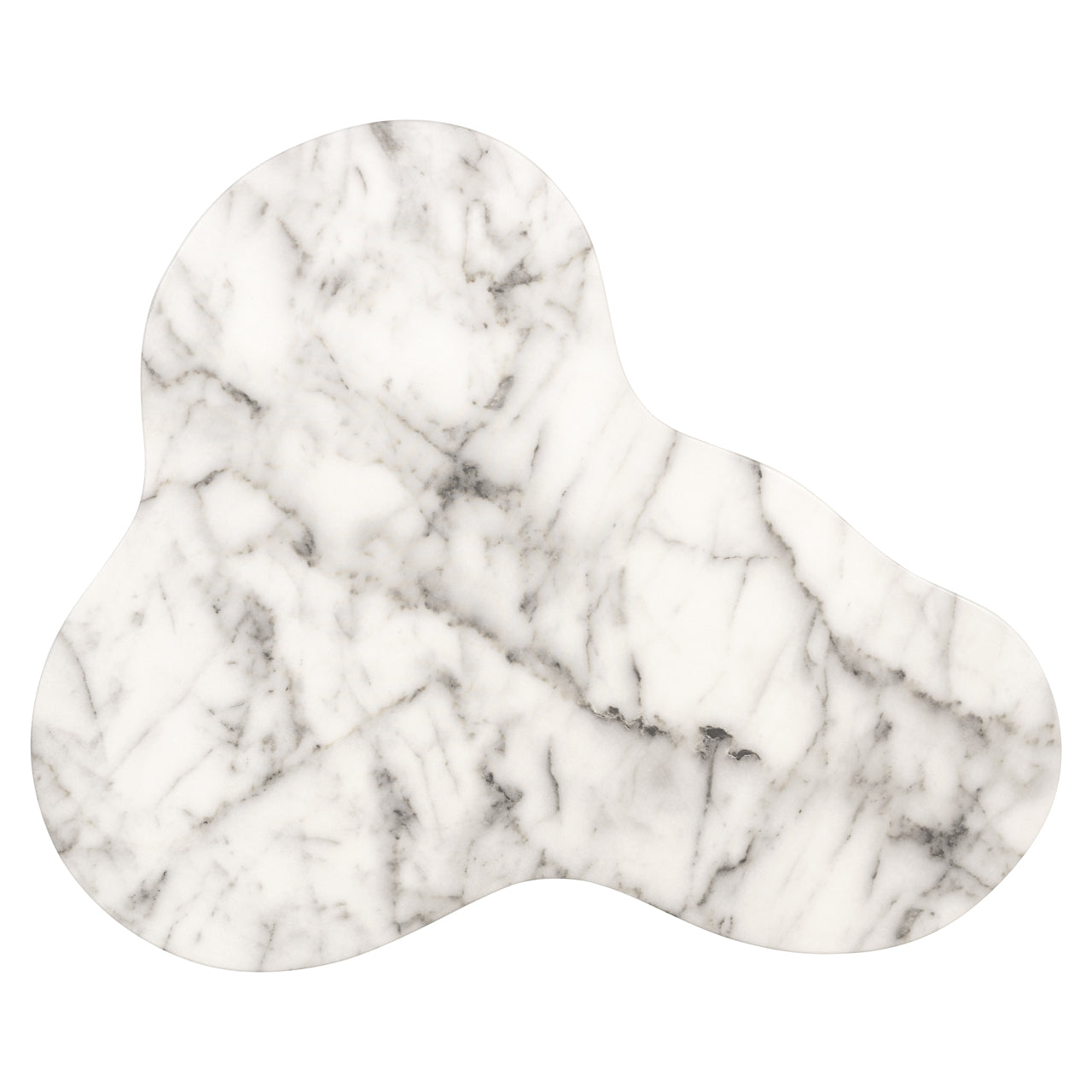 Richmond Möbel | Outdoor Beistelltisch Rockyard marble look | White