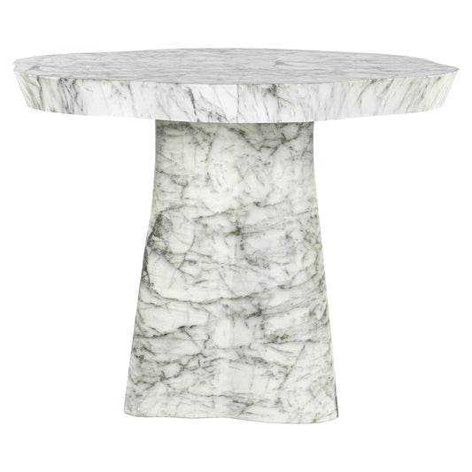 Richmond Möbel | Outdoor Esstisch Rockyard marble look | White