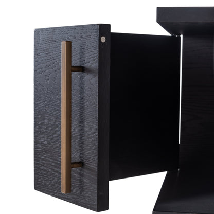 Richmond Möbel | Vitrine Cambon | Dark-coffee